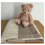 Knitting Pattern - Stripey Baby Blanket