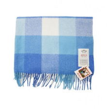 Lambswool Baby Blankets - Baby Blue - Beautiful Gifts from Honey Beeswax
