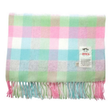 Cashmere and Angora Blend Baby Blanket - Sunshine and Smiles - Honey Beeswax