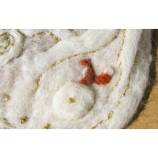 Felted Lanscape - Fox and Snow