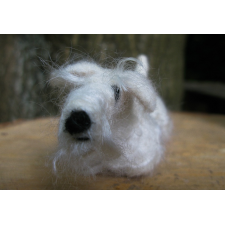 Handmade Sealyham Terrier - made by Honey Beeswax