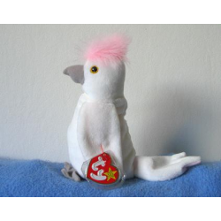 Kuku the Cockatoo - Beanie Bear - Soft Toys from Honey Beeswax