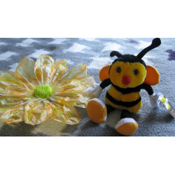 Little Buzz Cuddly Honey Bee