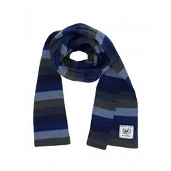 Avoca Ridge Scarf in Denim available from Honey Beeswax