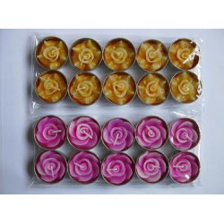 Rose - Flower T-Lghts - all available colours