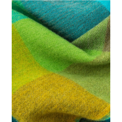 Avoca Merino Wool Green Fields Scarf