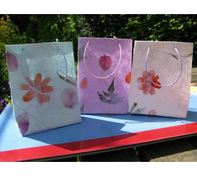 Flower Gift Bags from Honey Beeswax