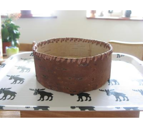 Handmade Birch Bark Containers