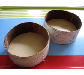 Handmade Birch Bark Containers