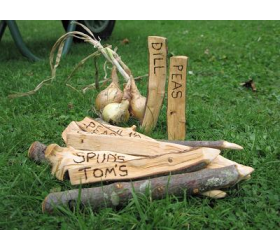 Handmade wooden Plant Labels