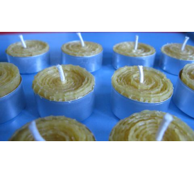 Natural - Beeswax T-Lights