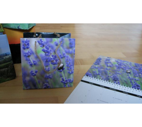 Calendar Gift Bags - Recycling Ideas from Honey Beeswax