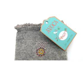 Cashmere Blend Cuff Gloves - Buy Avoca from Honey Beeswax