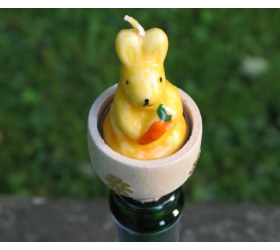 Candle Holder Bottle Stoppers by Honey Beeswax