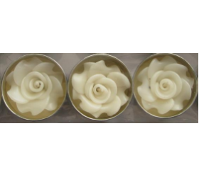 Flower T-Lights from Thailand - Honey Beeswax