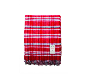 Scottie - Red - Lambswool Throw