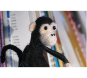 Chinese New Year Monkey handmade by Honey Beeswax