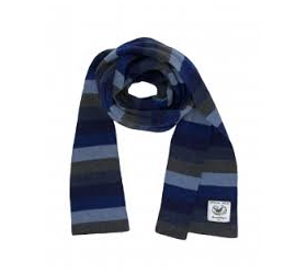 Avoca Ridge Scarf in Denim available from Honey Beeswax