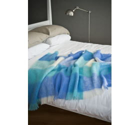 Blue as the Sea - Mohair Throws