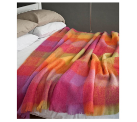 Avoca Mohair Throws - Lotus