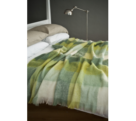 Irish Green - Mohair Throws