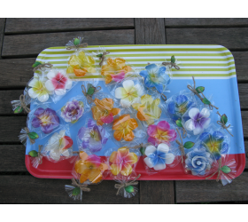 Floating Flower Candles