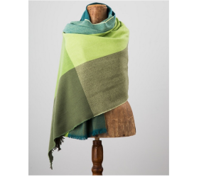 Gracie Avoca Stole in Green