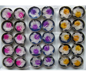 Catalyia or Orchid - Flower T-Lights - all available colours