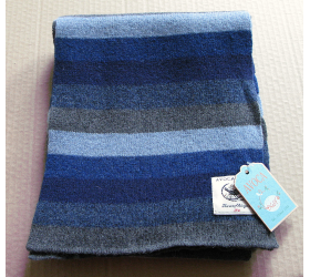 Avoca Ridge Scarf in Denim available from Honey Beeswax