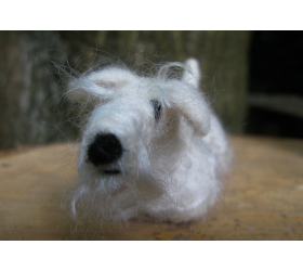 Handmade Sealyham Terrier - made by Honey Beeswax
