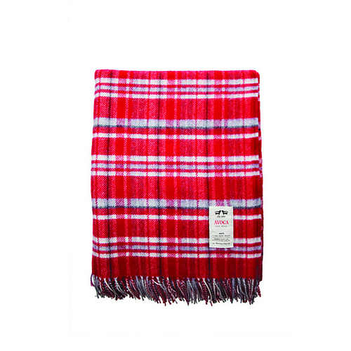 Avoca Lambswool Tartan Throw Handmade Gifts made with Love Honey