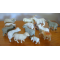 Vintage Plastic Toy Sheep - Collectable toys from Honey Beeswax