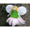 Needle Felted Flower Angel - Handmade by Honey Beeswax