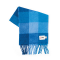 Blue Check - Lambswool Scarves